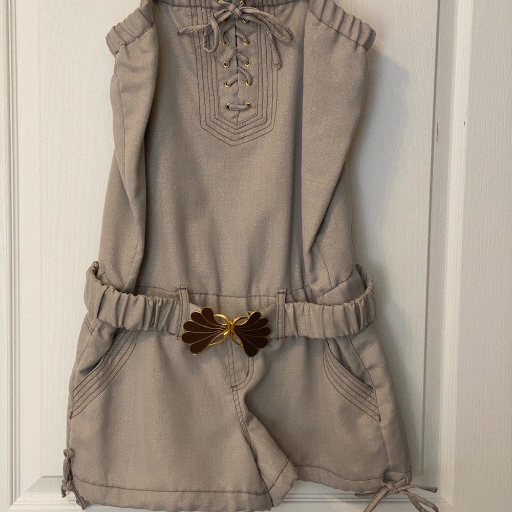 XOXO Beige Romper